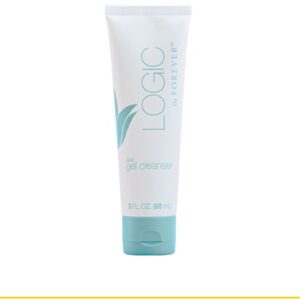 Logic Aloe Gel Cleanser Forever - Detergente viso delicato all'Aloe Vera per tutti i tipi di pelle
